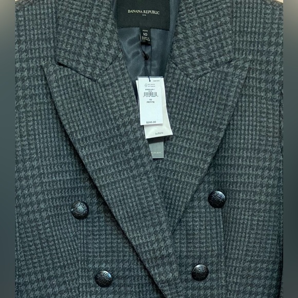 Banana Republic Factory Plaid Icon Blazer - Picture 7 of 9